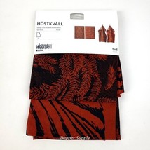 IKEA HÖSTKVÄLL Dish Towel Black/Red 20x28&quot; 104.974.91 New 2 Pack - $239.70 MXN