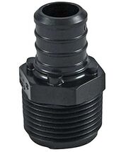 SharkBite 3/4 in. Barb X 3/4 in. D MPT Plastic Male Connector 5-Pack - $9.95