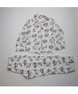 Vintage Victorias Secret Womens Medium 2 Piece New York London Flannel P... - $59.35