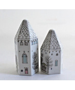 Rosenthal Studio Line Winter Journey House Salt &amp; Pepper Shaker Set Germany - £36.67 GBP