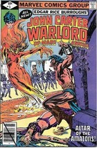 John Carter Warlord of Mars Comic Book Annual #3 Marvel Comics 1979 FINE+ - £3.75 GBP