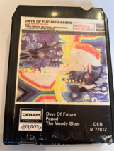 The Moody Blues Days of Future Passed 8 Track Tape Deram London M77812 - £7.98 GBP