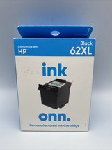 ONN HP 62XL High Yield Black Inkjet Cartridge Remanufactured New - $28.04