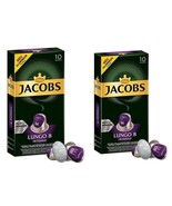 2 Pack Jacobs Capsules Espresso Lungo Intenso Nespresso - $37.38
