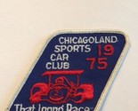 1975 Chicagoland Sports Car Club Racing Patch That Loong Race Sew On Patch - $21.45