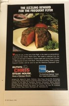 1994 Ruth’s Chris Steak House Restaurant Vintage Print Ad pa23 - $7.91