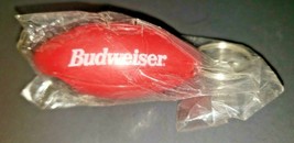 Vintage Budweiser Football Bottle Opener Key Chain NIP T2-2 - $6.99