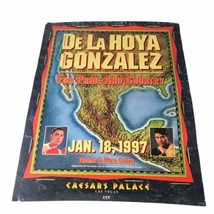 Oscar De La Hoya vs Miguel Gonzalez 1997 Boxing Poster 22 x 28 Pride &amp; C... - £67.95 GBP