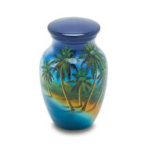 Paradise 3 Cubic Inches Small/Keepsake Funeral Funeral Cremation Urn for... - $77.50