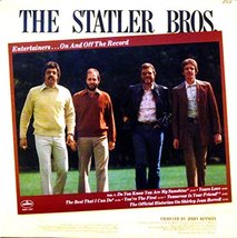 entertainers...on and off the record [Vinyl] STATLER BROTHERS - £7.00 GBP