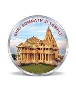 BIS Hallmarked Shri Somnath Temple 20gm 999 Pure Silver Coin - £71.12 GBP