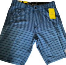 Body Glove Men  30 Boardwalk Board Shorts Swim Trunks Blue Stripe New - £12.49 GBP