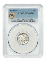 1940-D 10C PCGS MS68FB - $1,527.75