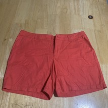 Columbia Casual Bermuda Shorts Womens 12 Red Hiking 6” Inseam Outdoor Po... - $287.72 MXN