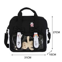 Kawaii Shoulder Backpack Korean Japanese Students Cute Girl School Bag for Women - £28.13 GBP