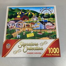 Summer Carnival Puzzle 1000 Pieces Signature Collection Art Poulin Maste... - $20.09