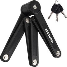 Sigtuna Anti-Theft Heavy Duty Folding Bike Lock, Black, 8Mm Fold-Up,, Wa... - $802.80 MXN