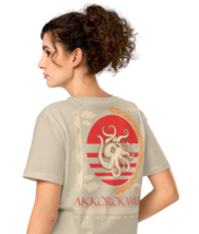 Unisex Organic Mid-Light T-Shirt – Akkorokamui Back Print Desert Dust - $49.99