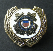 Us Coast Guard Uscg Usa Wreath Lapel Pin Badge 1.15 Inches - £4.50 GBP