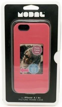 NEW Modal iPhone 6/6s PINK Picture Frame Cell Phone Case MD-MA64SAMR Photo Image - £4.73 GBP