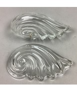 Set Of 2 Mikasa Crystal Shell Candy Dish Trinket Dish - 7.5” - $31.03 CAD