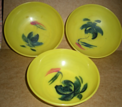 Salad Bowls -Set of 3 Bowls Vintage from 1950's - $7.95