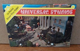 Universal Studios California Fold Out Postcard Folder 1960s Galactica Ba... - $9.50