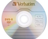 Verbatim 50 Pack DVD-R Spindle - $31.99