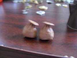 Lot of 2 Vintage Money Bag Accessories for 12&quot; Figures - $11.88