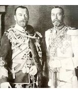 Czar Nicholas And King George V WW1 Print 1917 Royal Family Portrait SmDwC4 - €30,04 EUR