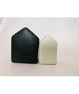Hearth and Hand with Magnolia Salt &amp; Pepper Shakers Farmhouse Black And ... - £17.85 GBP