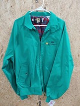 King Louie Vtg. Pro Fit Harrington Style Jacket Size Large with DuPont Logo - £18.70 GBP