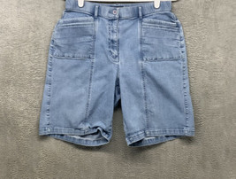Westbound Shorts Women’s Bermuda Pull On Blue Denim Shorts size 8 - $14.00