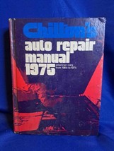 Chilton&#39;s Auto Repair Manual 1975 American Cars From 1968 To 1975 - $14.01