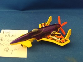 Hot Wheels Poison Arrow Plane H35 Mattel Malaysia from 2015 Stunt Devil   - $7.00