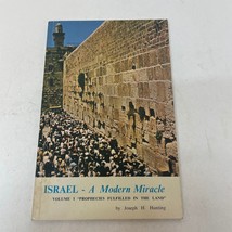 Israel A Modern Miracle Religion Paperback Book by Joseph H. Hunting 1969 - £6.39 GBP