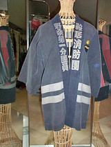 RARE Antique/Vintage Japanese Fireman&#39;s Jacket/Hanten - Sz. S-M - $165.99