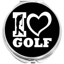 I Love Golf Compact with Mirrors - Perfect for your Pocket or Purse - £9.54 GBP