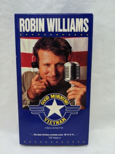Primary image for Robin Williams Good Morning Vietnam VHS Tape