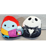 Pair Of Squishmallows Nightmare Before Christmas Jack Sally (1s2) - $14.75