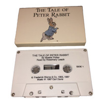 The Tale Of Peter Rabbit Beatrix Potter 1987 Vintage Cassette - £3.60 GBP