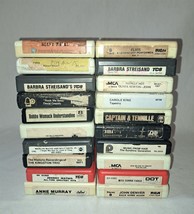 Lot of 20 8-Track Tapes - Elvis * ABBA * Rick Nelson * Newton John +++ [... - £16.09 GBP