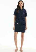 NEW AUTHENTIC Veronica Beard Lucca Shift Dress in Navy $498 - $239.00