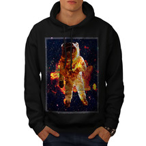 Wellcoda Astronaut Galaxy Space Mens Hoodie, Space Casual Hooded Sweatshirt - £25.20 GBP+