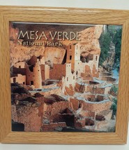 Mesa Verde National Park &quot;Cliff Palace&quot; Ceramic Tile Trivet Wall Mounting 6&quot; - $38.00