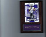 RASHOD BATEMAN PLAQUE BALTIMORE RAVENS FOOTBALL NFL   C - $3.95