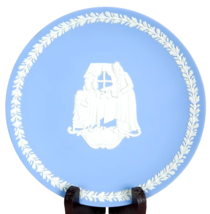 Wedgwood Jasperware Mother 1995 Plate Light Blue - £10.35 GBP