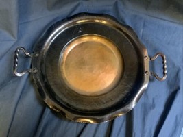 Vintage Hand Forged Serving Tray 12” - £11.47 GBP