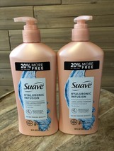 2 Suave 18 Oz Hyaluronic Infusion Long Last Hydration Conditioner For Dry Hair - $28.01