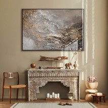 Painting on canvas original acrylic | Framed wall art living room | Uniq... - £464.28 GBP